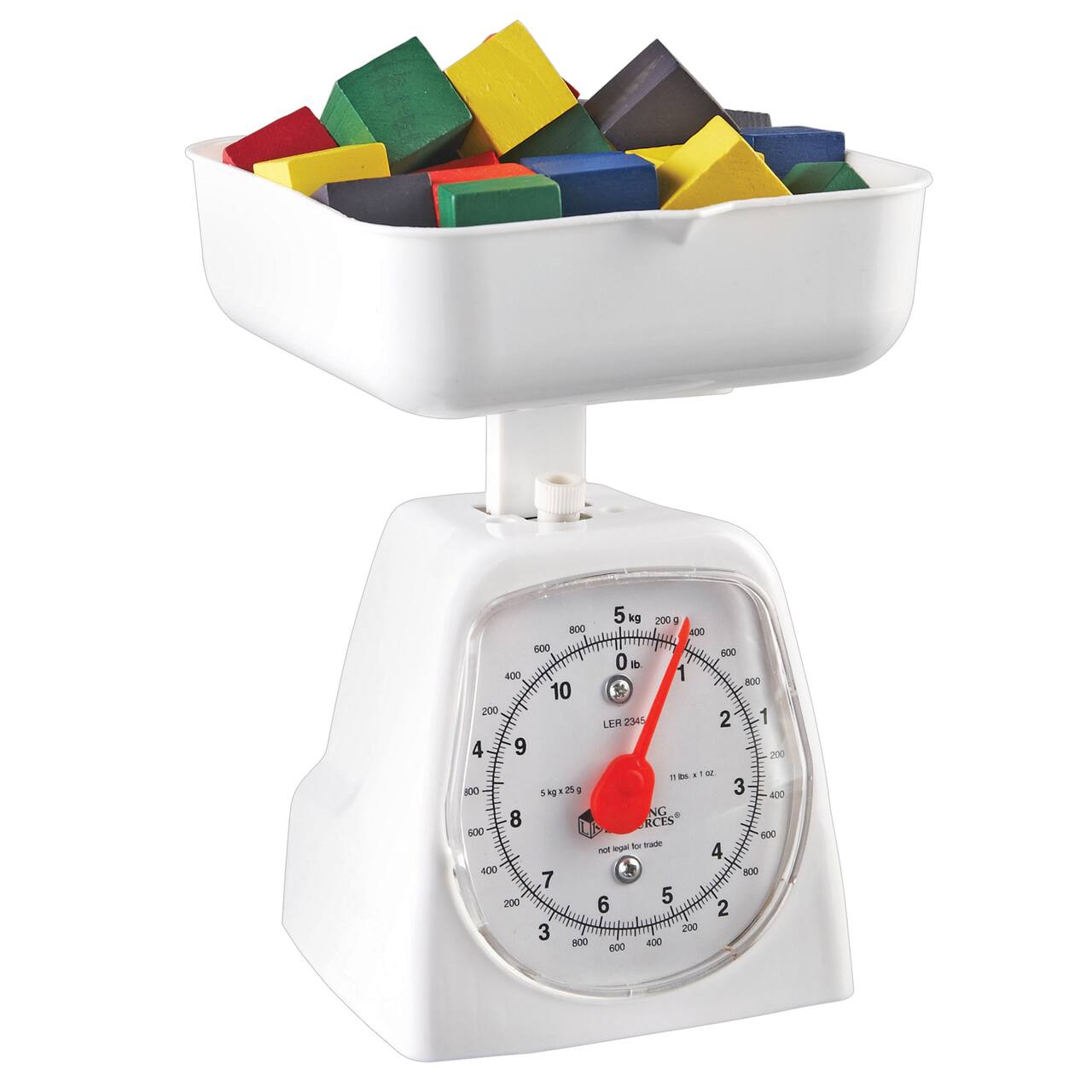 Learning Resources&#xAE; White Platform Scale